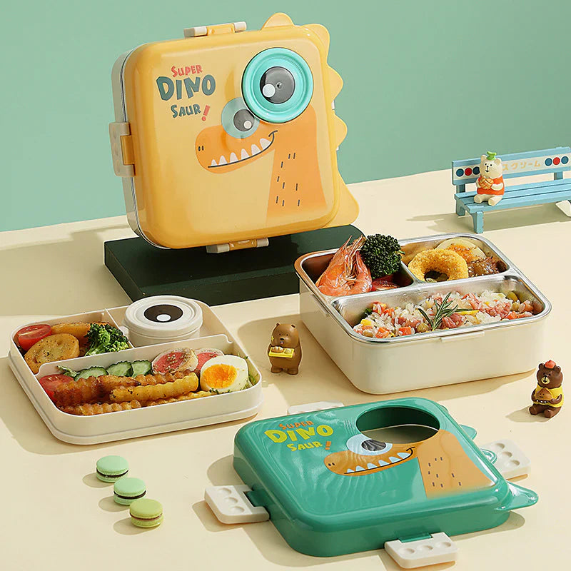 Carnival Supar Dinosaur Lunch Box - Roar into Lunch! Shivay Gifting pitara