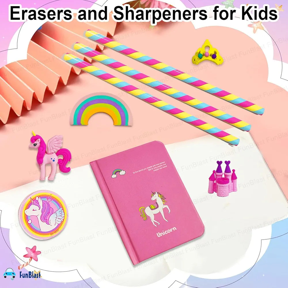 Cute Unicorn Stationary Set Shivay Gifting pitara