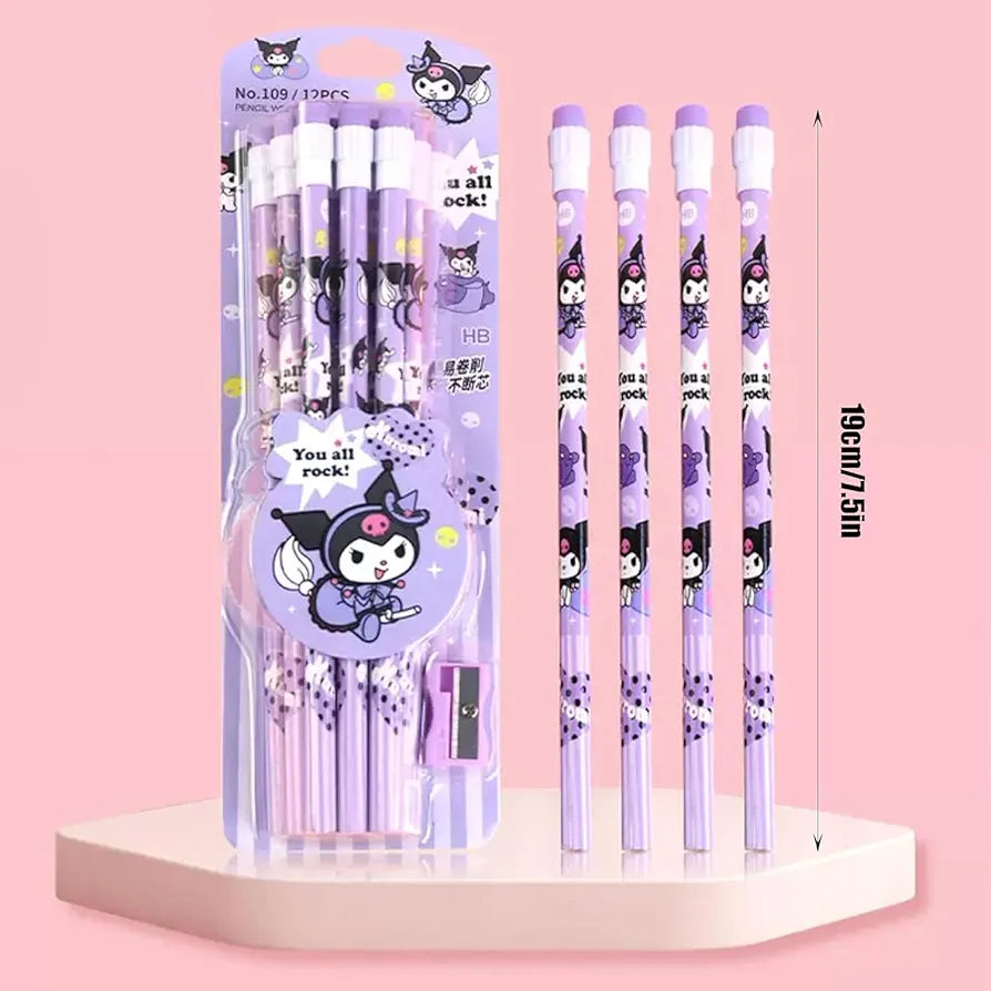 Kuromi Pencil kit Shivay Gifting pitara