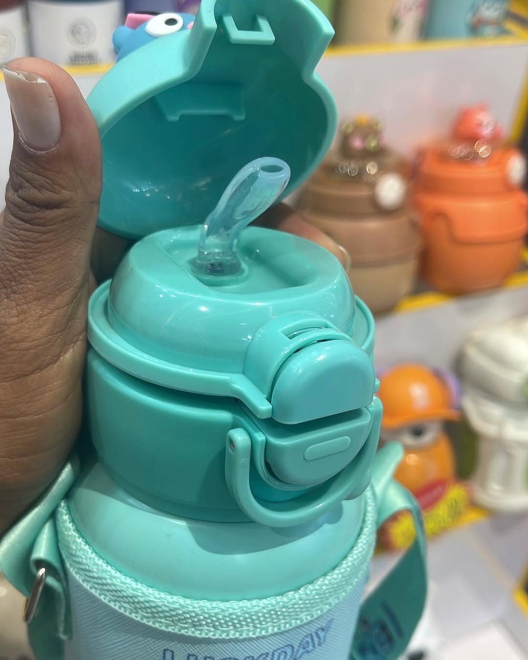 Korean Pop-Up Sipper β LuckyBear Edition Shivay Gifting pitara