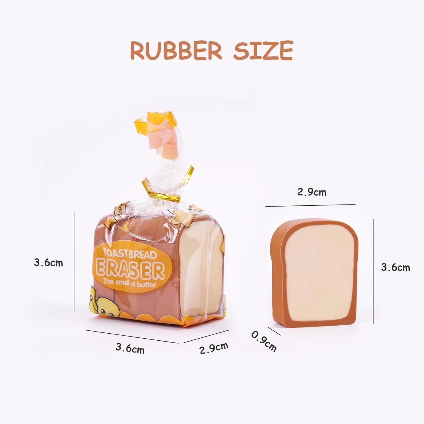 Bread Shaped Erasers Shivay Gifting pitara