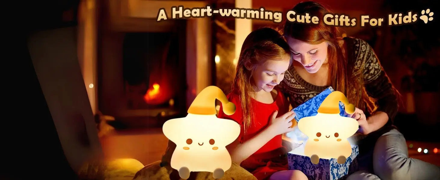 Star Smile Tapping Silicone Lamp Shivay Gifting pitara