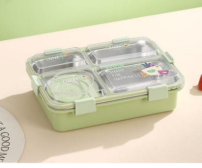 Premium Stainless Steel Leak-Proof Bento Lunch Box Shivay Gifting pitara