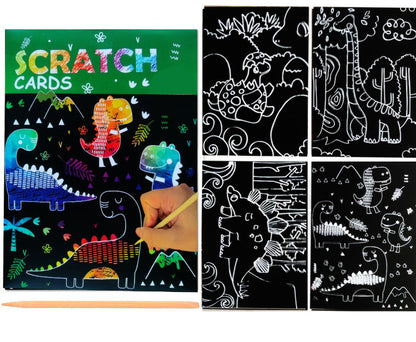 Kids' Painting Fun Scratch Cards  Shivay Gifting pitara