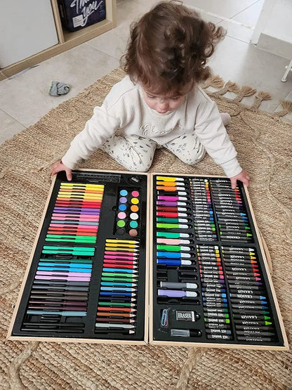 180 Piece Deluxe Painting Drawing Kit Shivay Gifting pitara