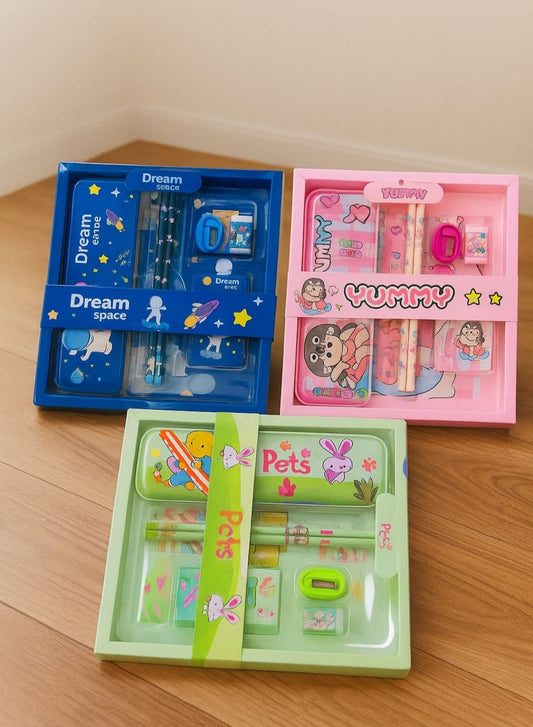 Cartoon Theme Stationery Set Shivay Gifting pitara