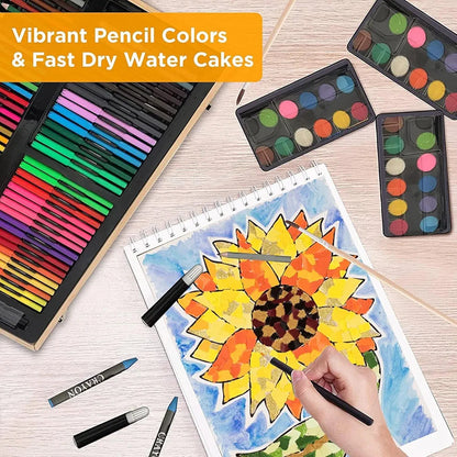 180 Piece Deluxe Painting Drawing Kit Shivay Gifting pitara