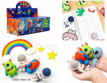 Cute Outer Space Erasers Shivay Gifting pitara