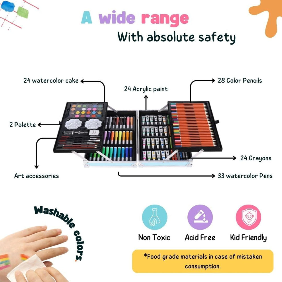 145 Pieces Art Set for Kids Shivay Gifting pitara