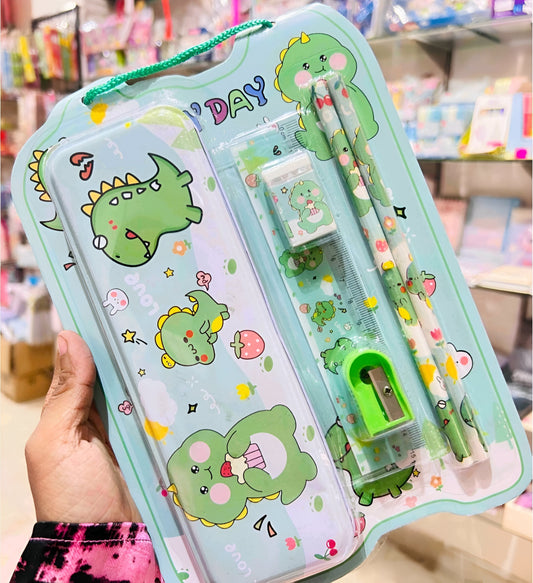 Cute dinosaur stationery set Shivay Gifting pitara