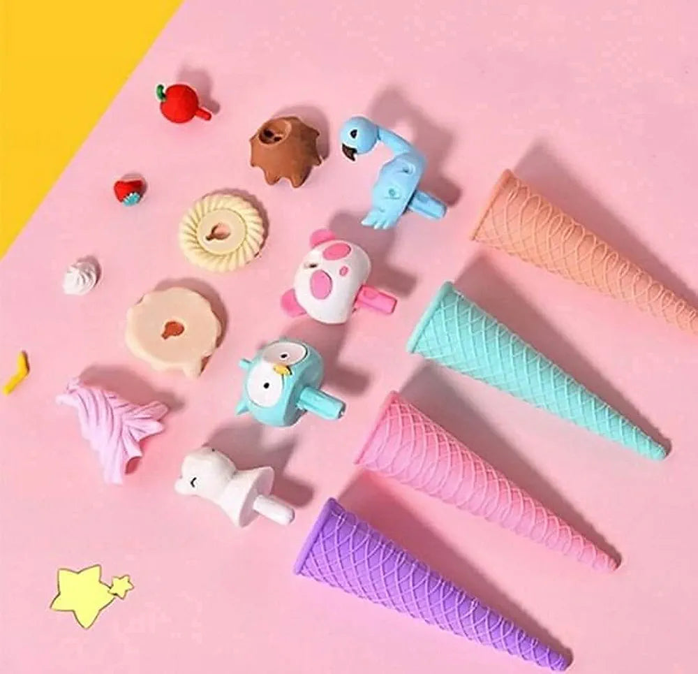 Ice-Cream Theme Erasers Shivay Gifting pitara