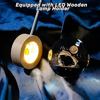 Crystal Ball lamp Shivay Gifting pitara