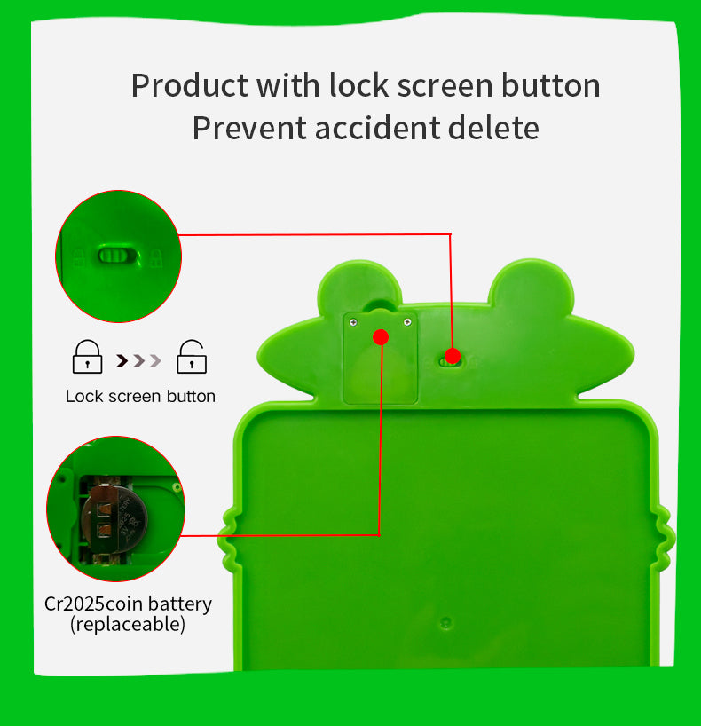 Kawaii Frog Doodle tablet Shivay Gifting pitara