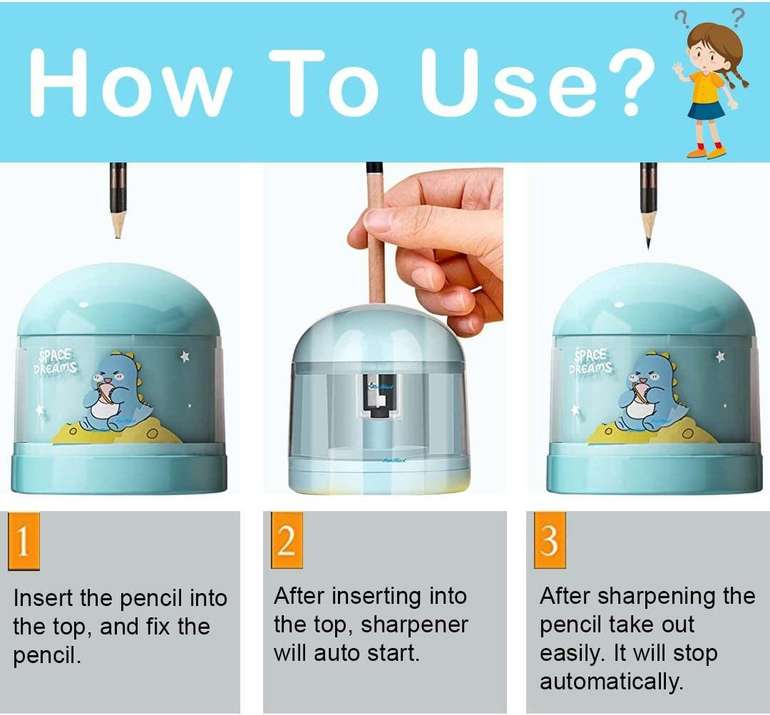 Automatic Sharpener for Kids Shivay Gifting pitara