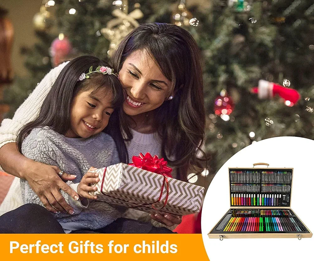 180 Piece Deluxe Painting Drawing Kit Shivay Gifting pitara