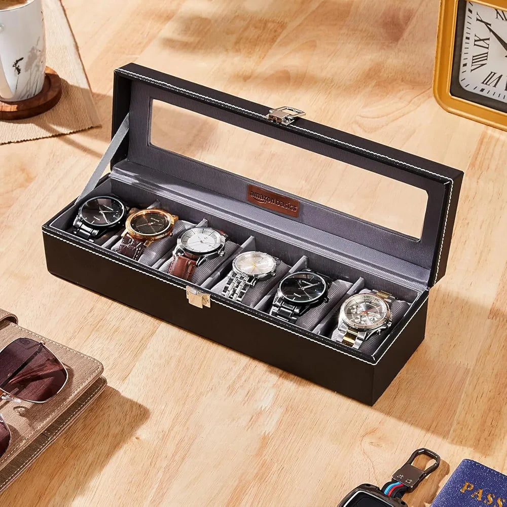 Leather Watch Box Organizer Shivay Gifting pitara