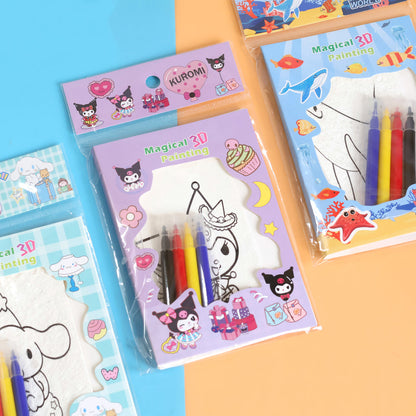 DIY 3D Foam Painting Art Kit Shivay Gifting pitara