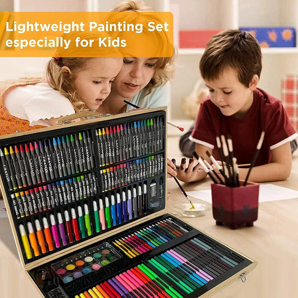 180 Piece Deluxe Painting Drawing Kit Shivay Gifting pitara