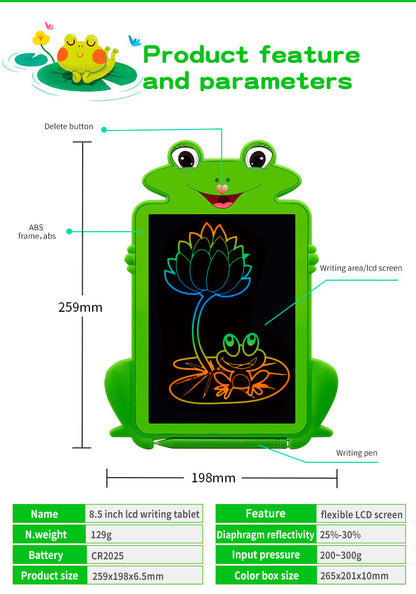 Kawaii Frog Doodle tablet Shivay Gifting pitara