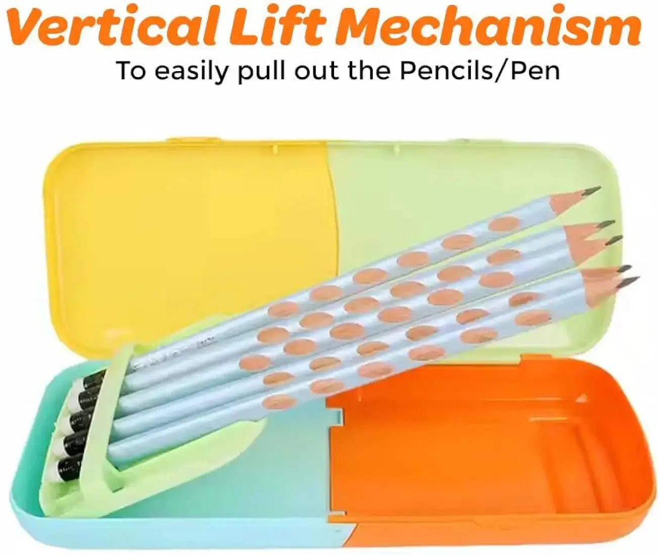 2 in 1 Pencil Box Pen and Pencil Holder Shivay Gifting pitara