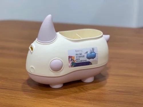 Rhino Plastic Pen Holder Shivay Gifting pitara