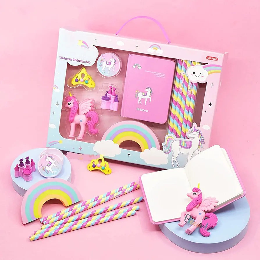 Cute Unicorn Stationary Set Shivay Gifting pitara