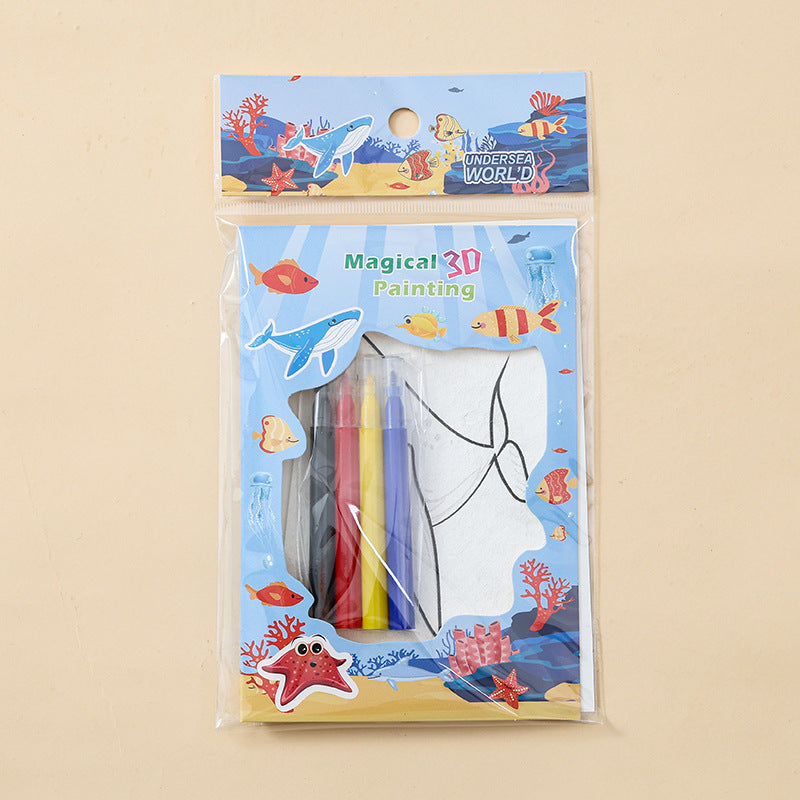 DIY 3D Foam Painting Art Kit Shivay Gifting pitara