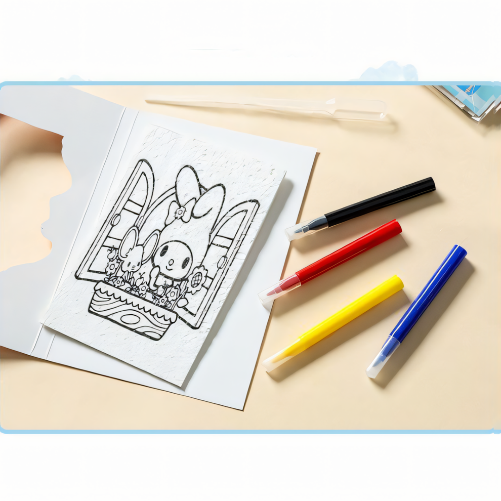 DIY 3D Foam Painting Art Kit Shivay Gifting pitara