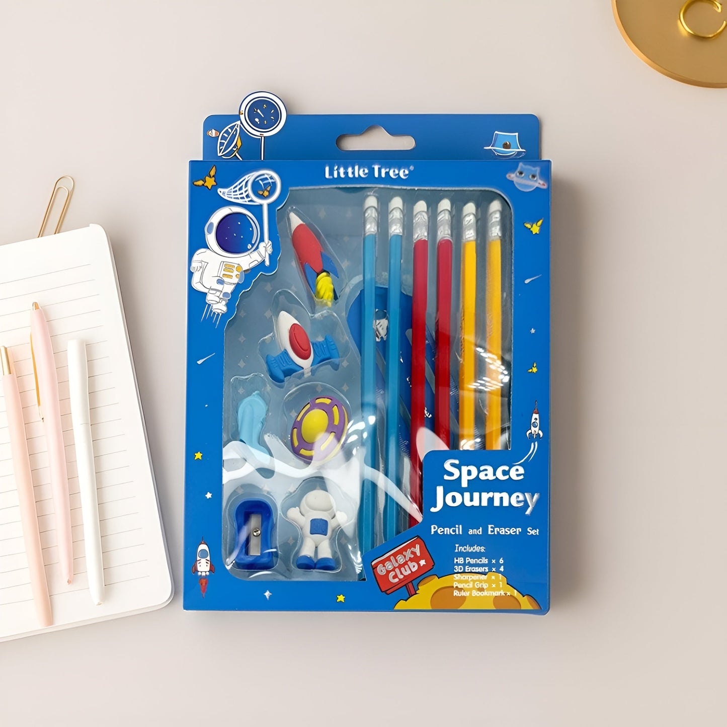 Space Galaxy Club Stationary Set Shivay Gifting pitara
