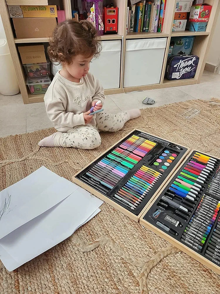 180 Piece Deluxe Painting Drawing Kit Shivay Gifting pitara