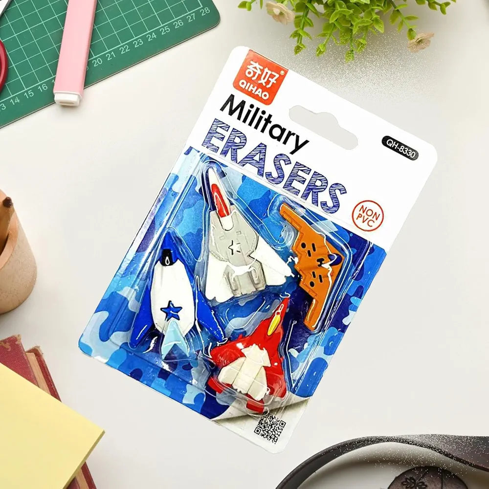 Military  Erasers Set for Kids Shivay Gifting pitara
